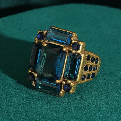 Midnight Prism Ring
