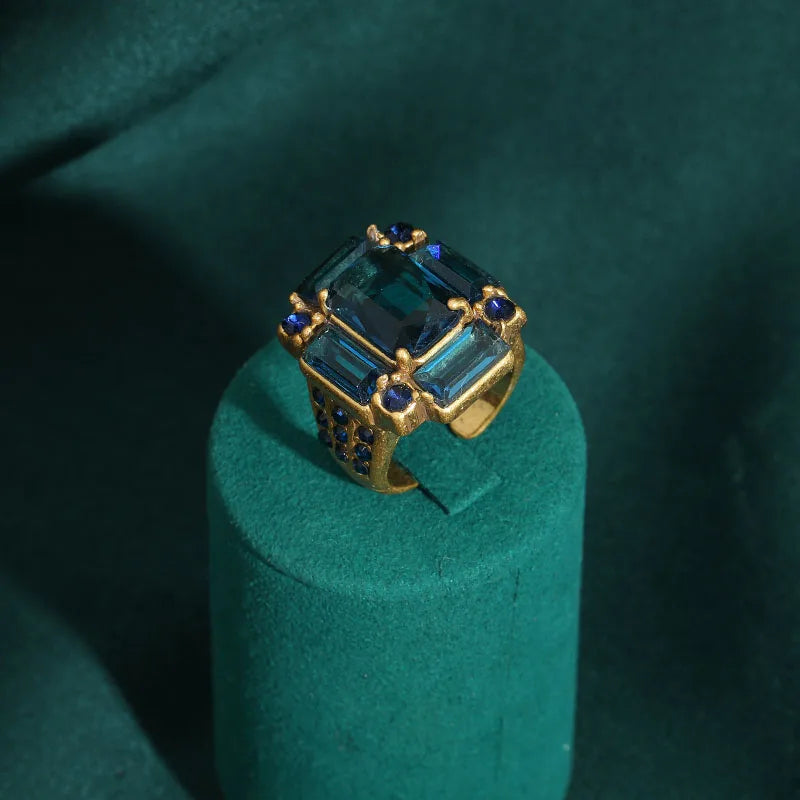 Midnight Prism Ring