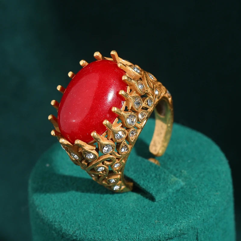 Imperial Cabochon Ring