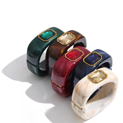 Crystal Square Bangle