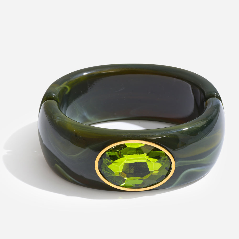 Crystal Round Bangle