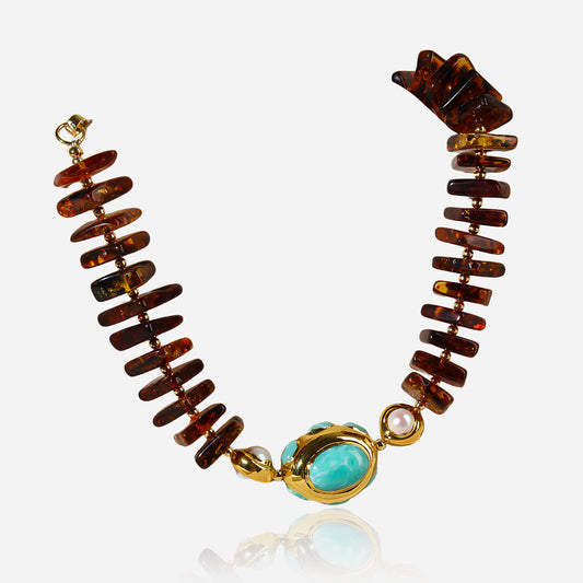 Desert Amber Necklace