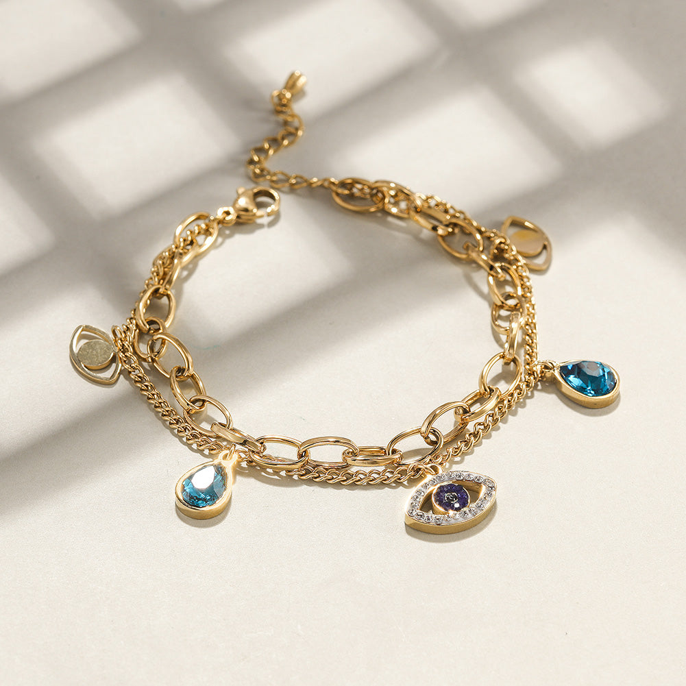 Mystic Eye Charm Bracelet
