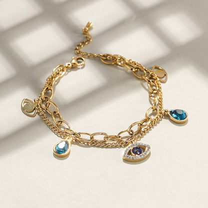Mystic Eye Charm Bracelet