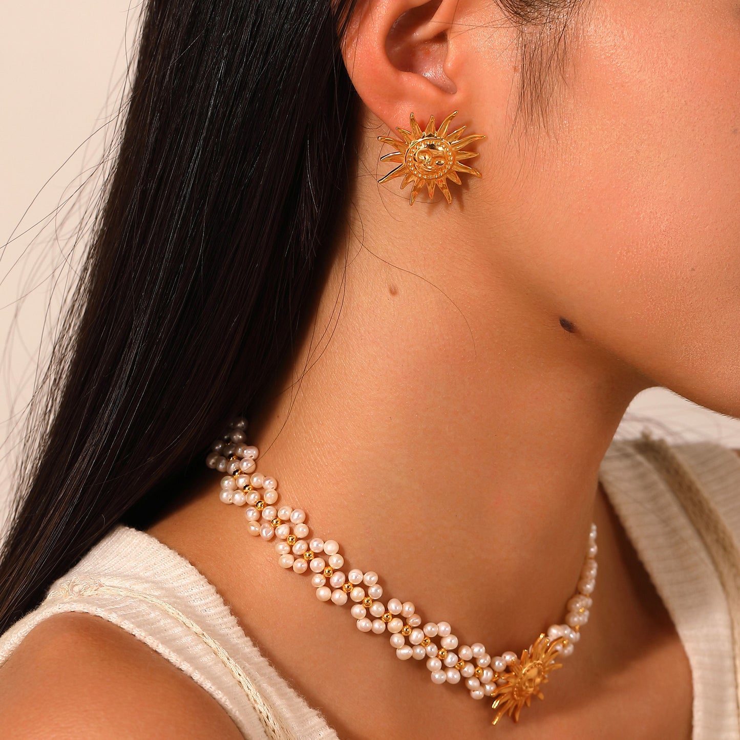 Pearl Soleil Earrings