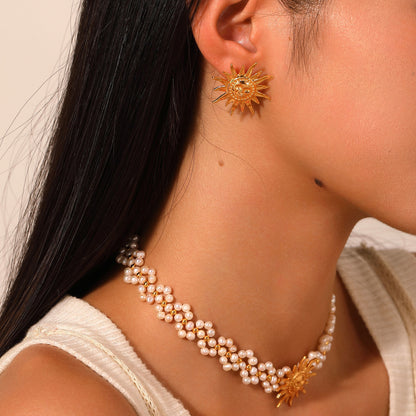 Pearl Soleil Earrings