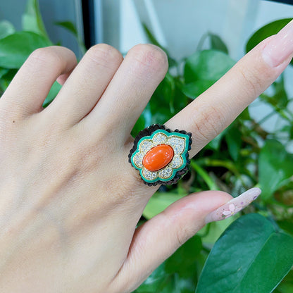 Regal Bloom Ring