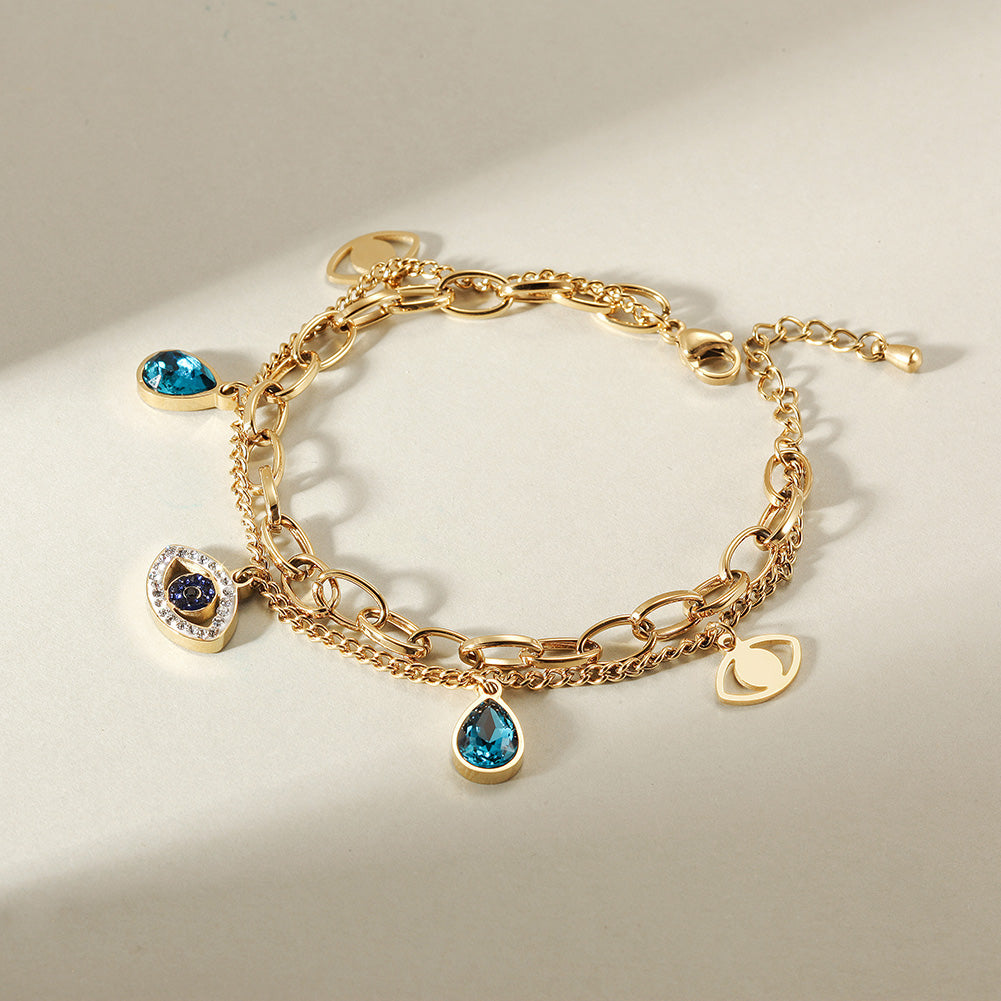 Mystic Eye Charm Bracelet