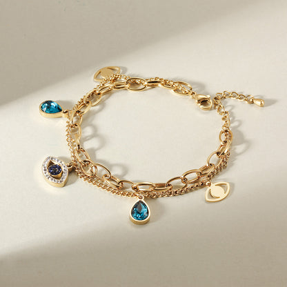 Mystic Eye Charm Bracelet