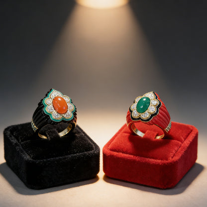 Regal Bloom Ring