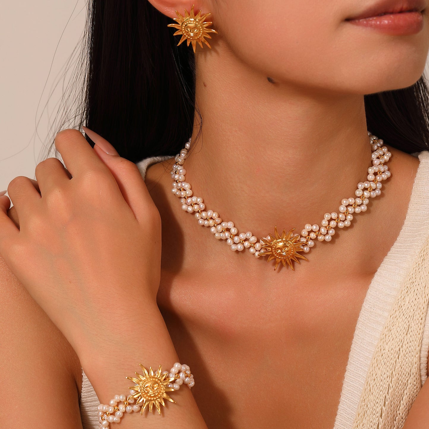Pearl Soleil Necklace
