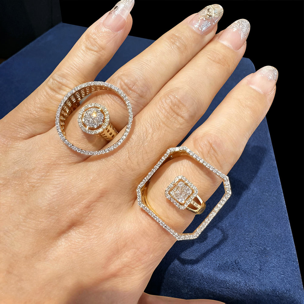 Modern Orbit Ring