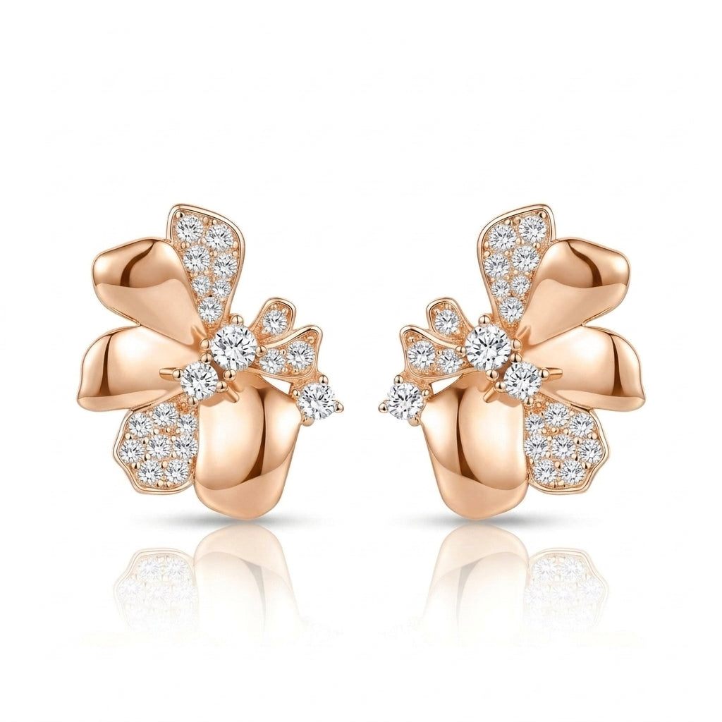 Luminous Orchid 925 Silver Pendientes