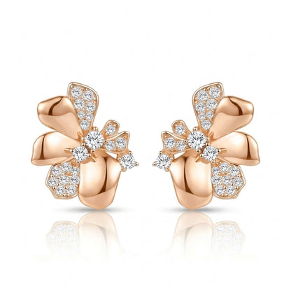 Luminous Orchid 925 Silver Pendientes