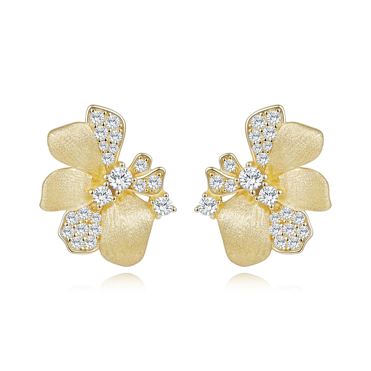 Luminous Orchid 925 Silver Pendientes