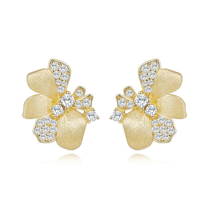 Luminous Orchid 925 Silver Pendientes