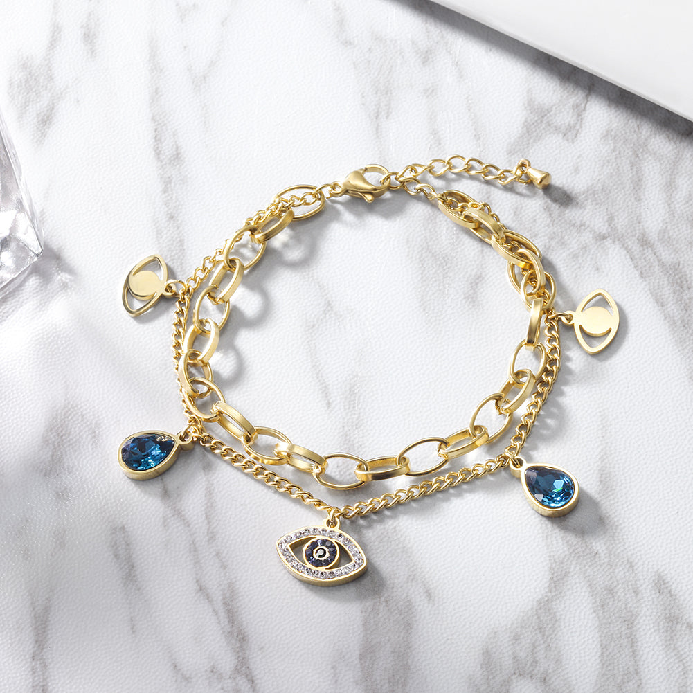 Mystic Eye Charm Bracelet