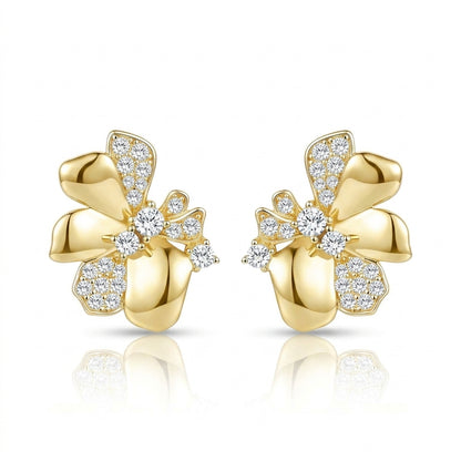 Luminous Orchid 925 Silver Pendientes