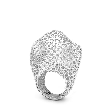 Honeycomb Statement Ring