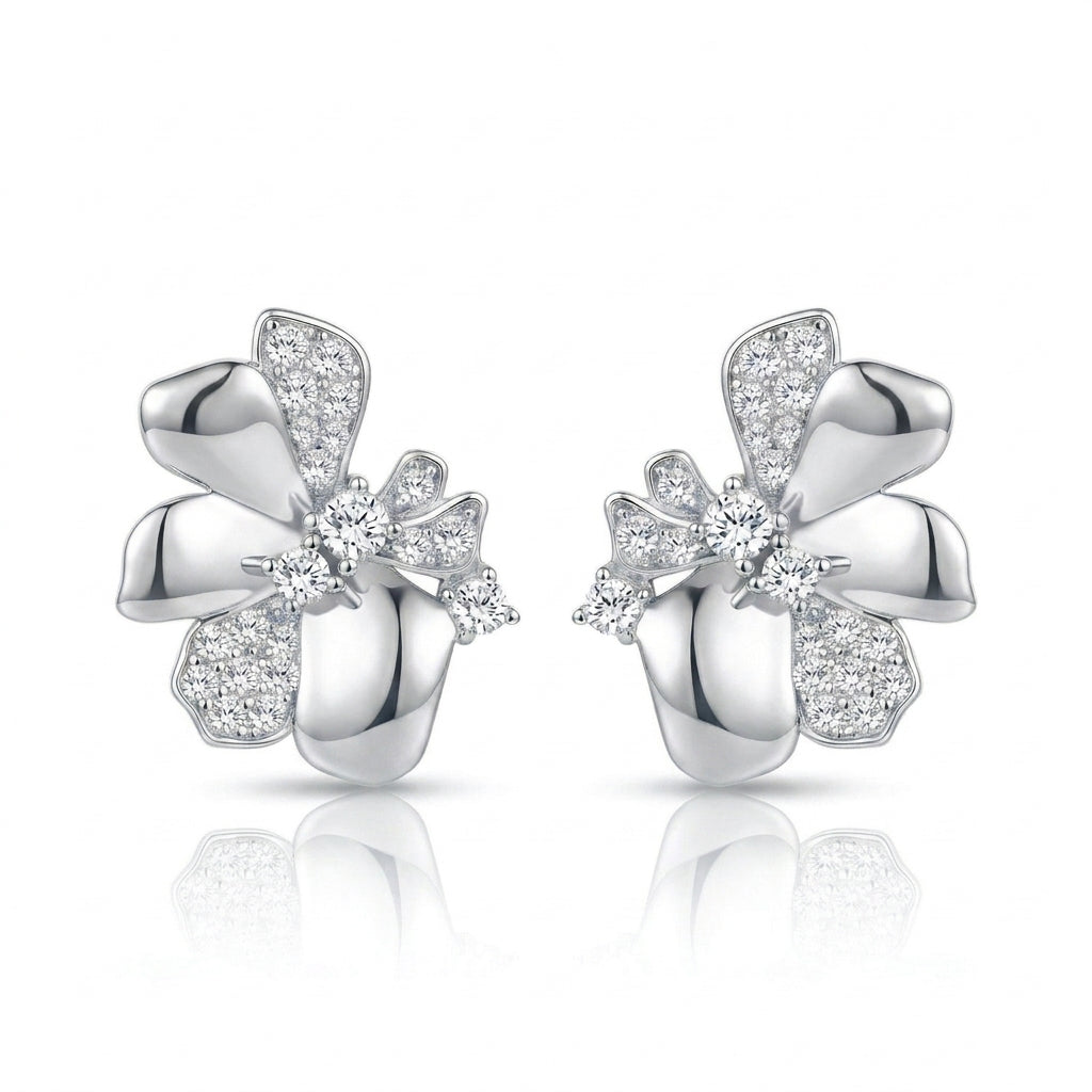 Luminous Orchid 925 Silver Pendientes