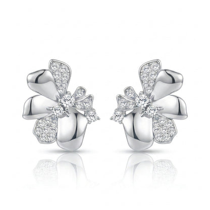 Luminous Orchid 925 Silver Pendientes