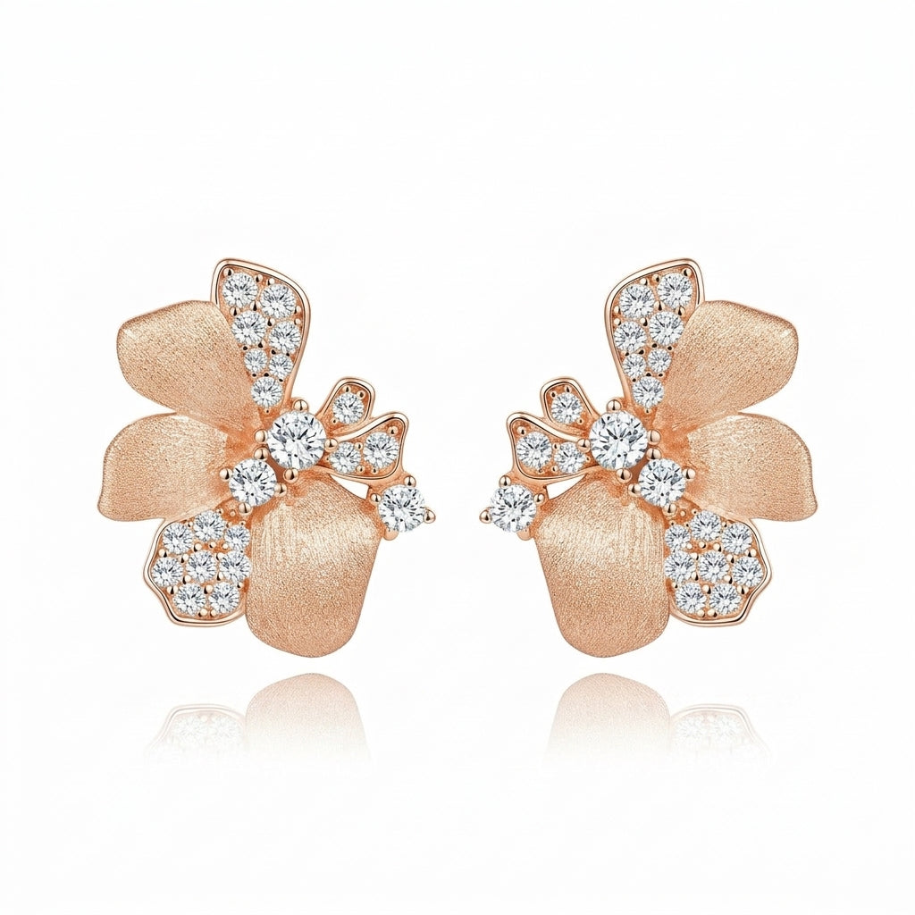 Luminous Orchid 925 Silver Pendientes