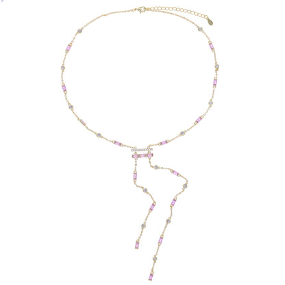 Imperial Cascade Drop Necklace