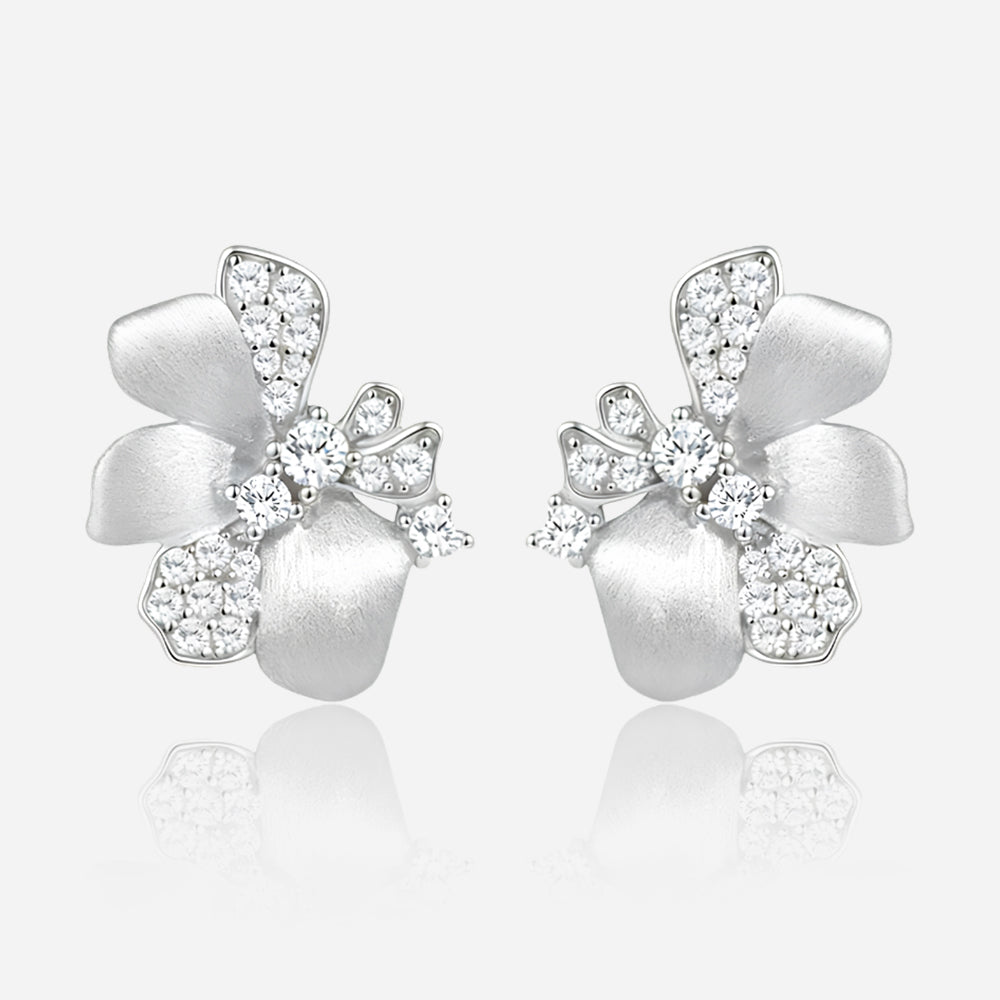 Luminous Orchid 925 Silver Pendientes
