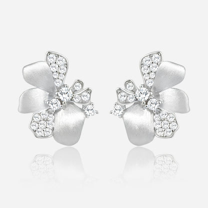 Luminous Orchid 925 Silver Pendientes