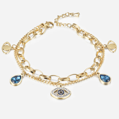 Mystic Eye Charm Bracelet