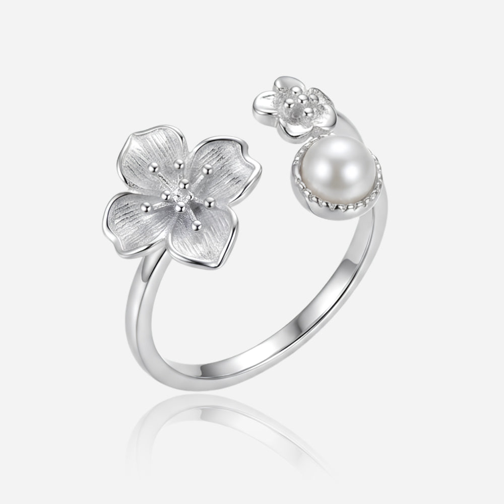 Pearl Blossom 925 Silver リング