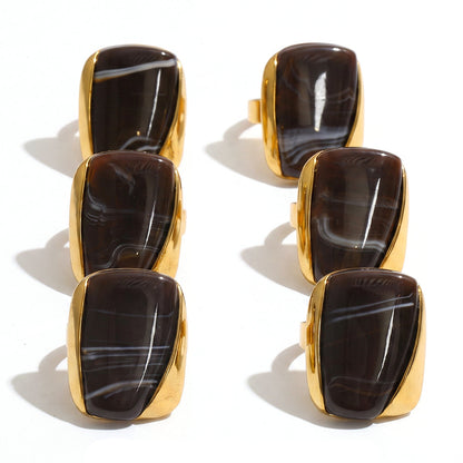 Earthstone Signet Ring