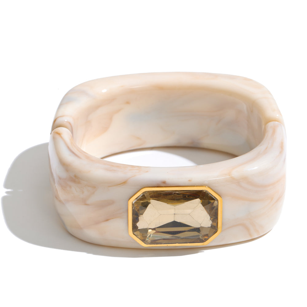 Crystal Square Bangle
