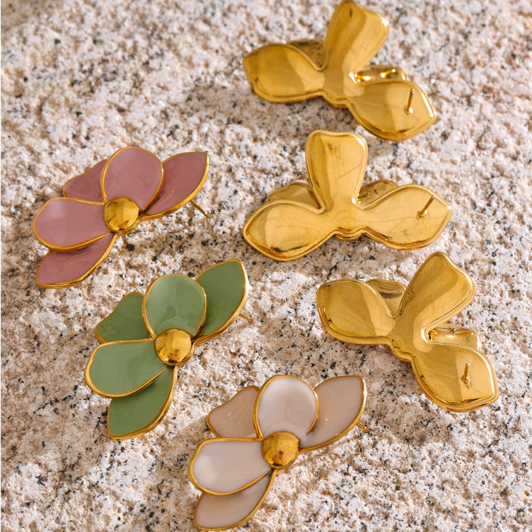 Pastel Blossom Earrings