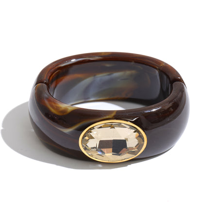 Crystal Round Bangle