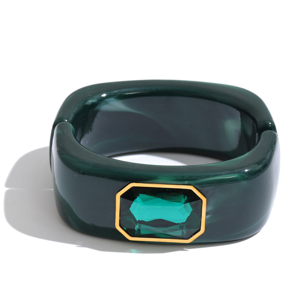 Crystal Square Bangle