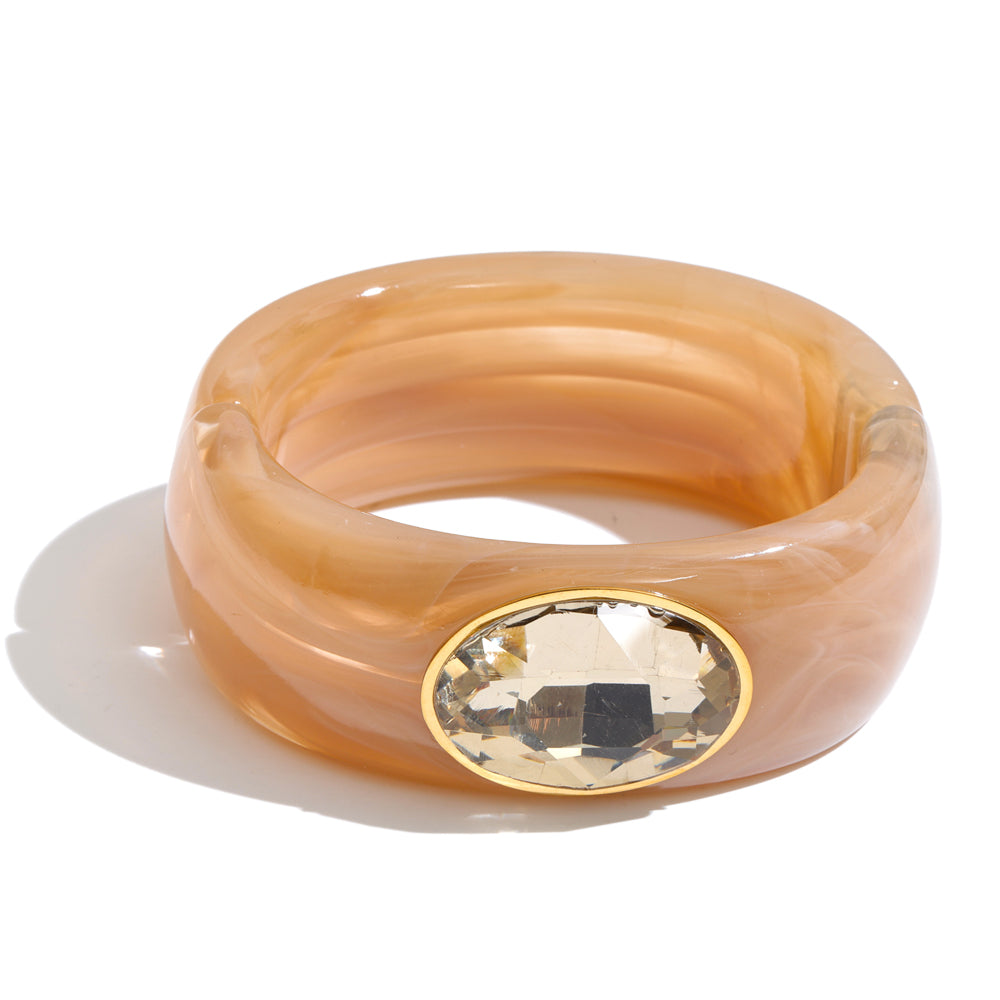 Crystal Round Bangle