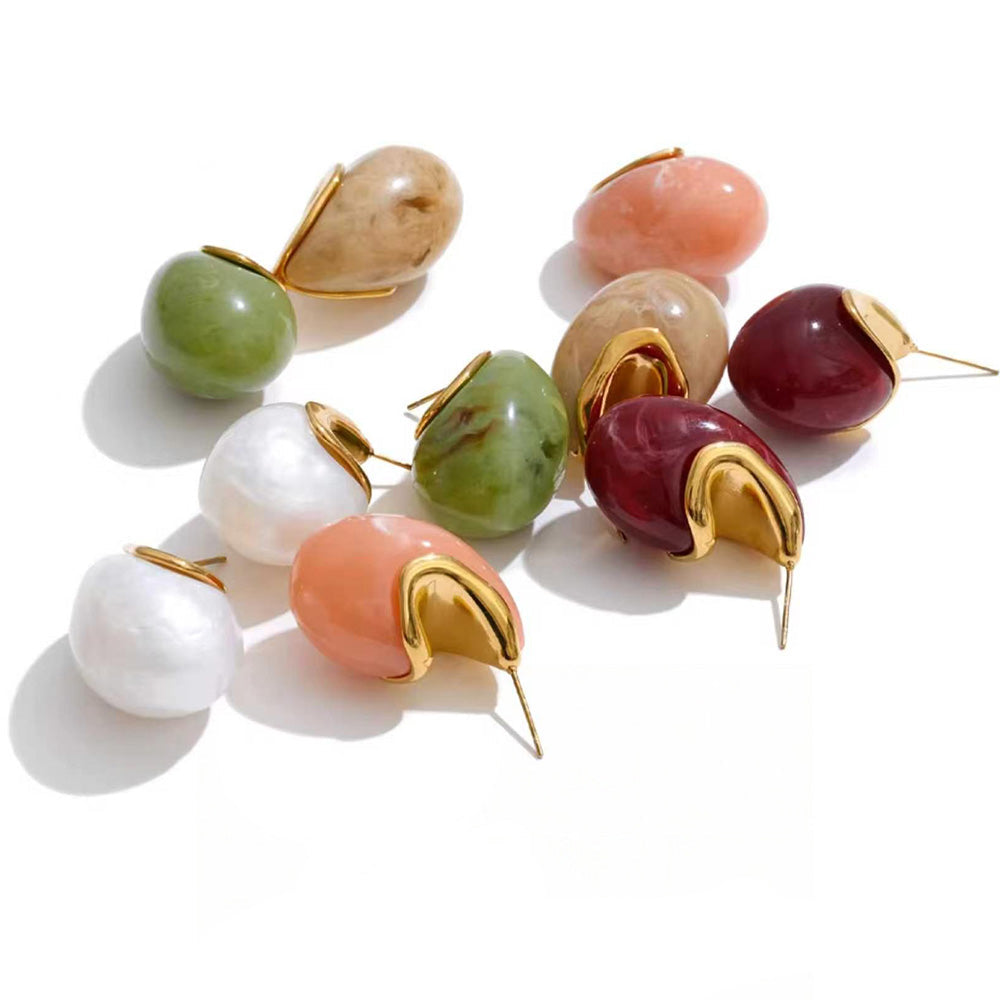 Candy Stone Earrings