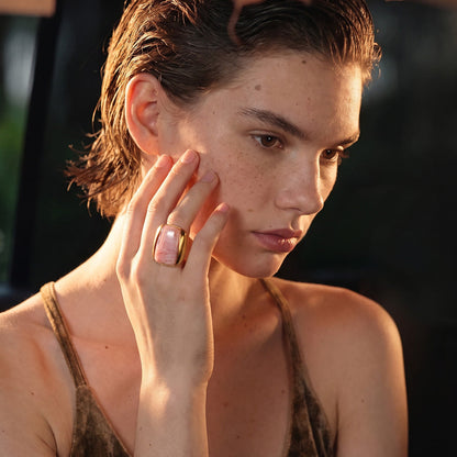 Earthstone Signet Ring