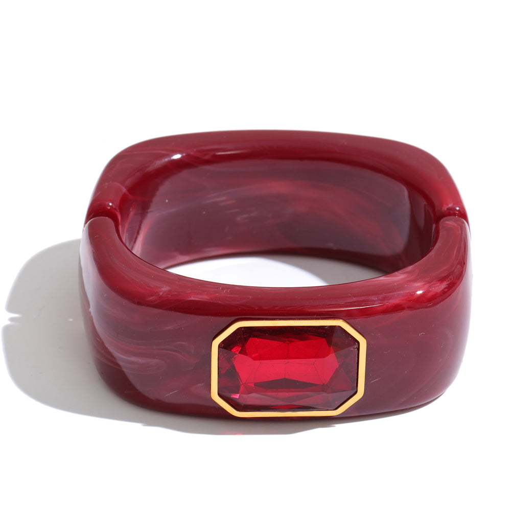 Crystal Square Bangle