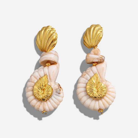 ShellMuse Drop Earrings
