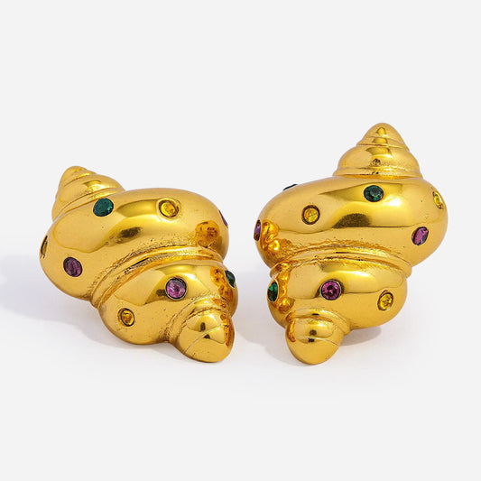 ShellPop Stud Earrings