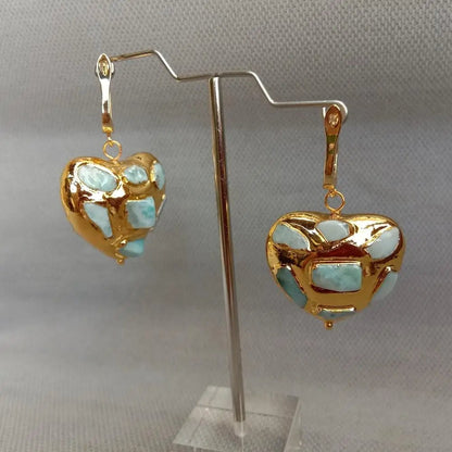 Aqua Aurora Drop Earrings - Voisson