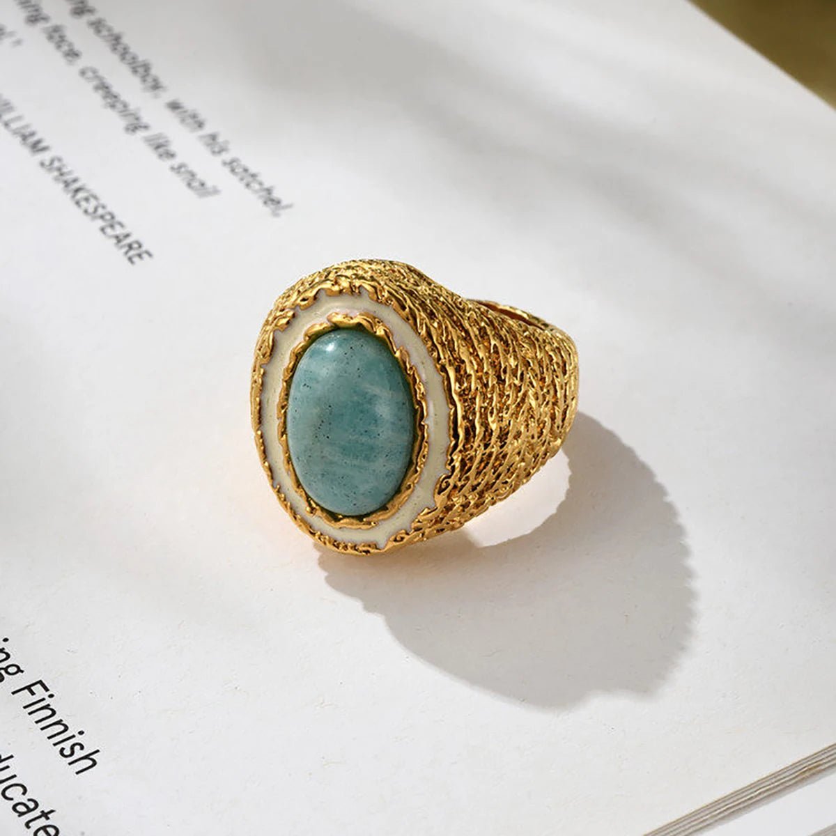 Aqua Crest Ring - Voisson