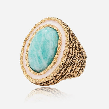 Aqua Crest Ring - Voisson