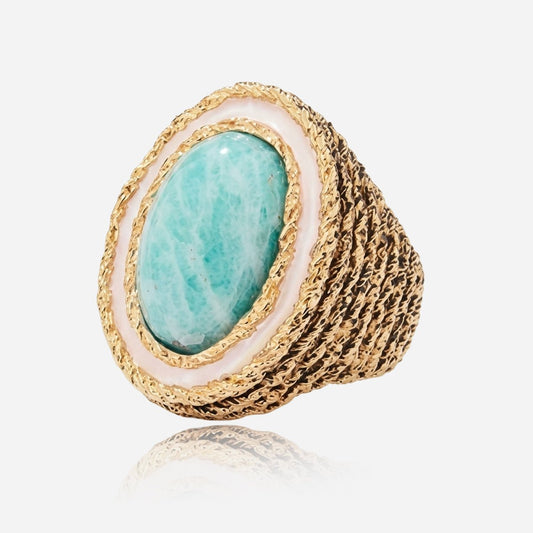 Aqua Crest Ring - Voisson