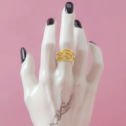 ArcArray Stacked Open Ring - Voisson