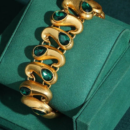 Aria Curve Link Bracelet - Voisson