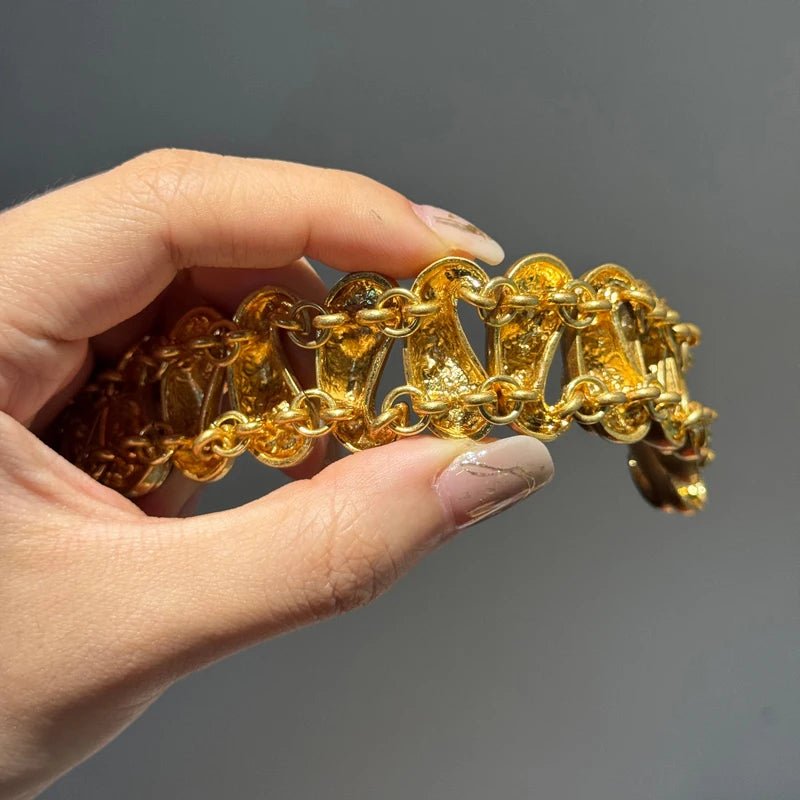 Aria Curve Link Bracelet - Voisson