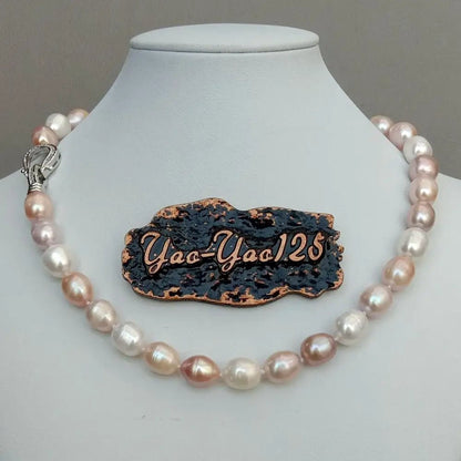 Aurora Clasp Pearl Necklace - Voisson